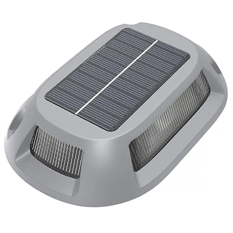 【人気商品】アルミニウム製led-rgbパスライト-ソーラー式デッキランプ-スマートライトセンサー付き-庭、庭の階段用