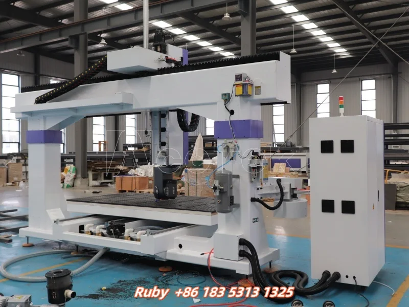 Atc Cnc 라우터 기계 1212 1325 1530 Atc Cnc 라우터 지난 AccTek 뜨거운 판매 알루미늄 Mdf 목재 아크릴 Cnc 5 축 Cnc 조각사
