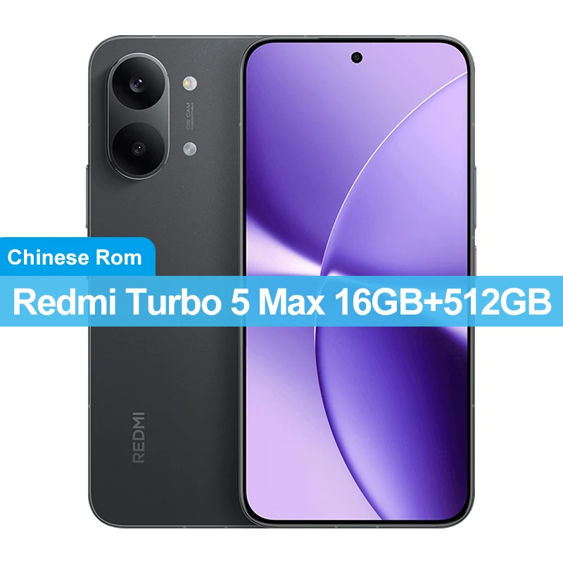 China Version Redmi Turbo 5 Max 256GB/512GB Dimensity 9500s 6.83