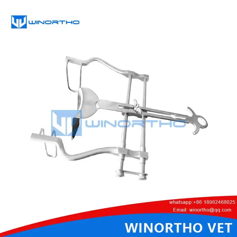 Imagem -04 - Pequenos Instrumentos Ortopédicos Veterinários Balfour Retratores Pet Animal Compressão Cirúrgica Winortho