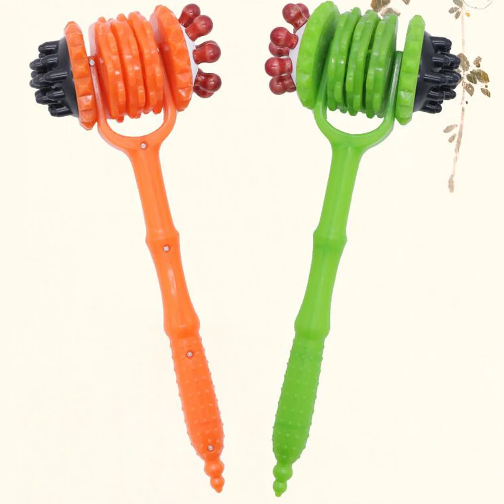 

Body Roller Massager Multifunctional Massage Hammer Back Waist Leg Massager Tool for Woman Man (Green)