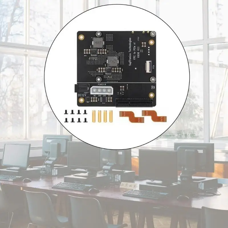 H37B x1010 PCIE موصلات إلى وحدة توسيع SLOT SLOT القياسية PCIE MODULE