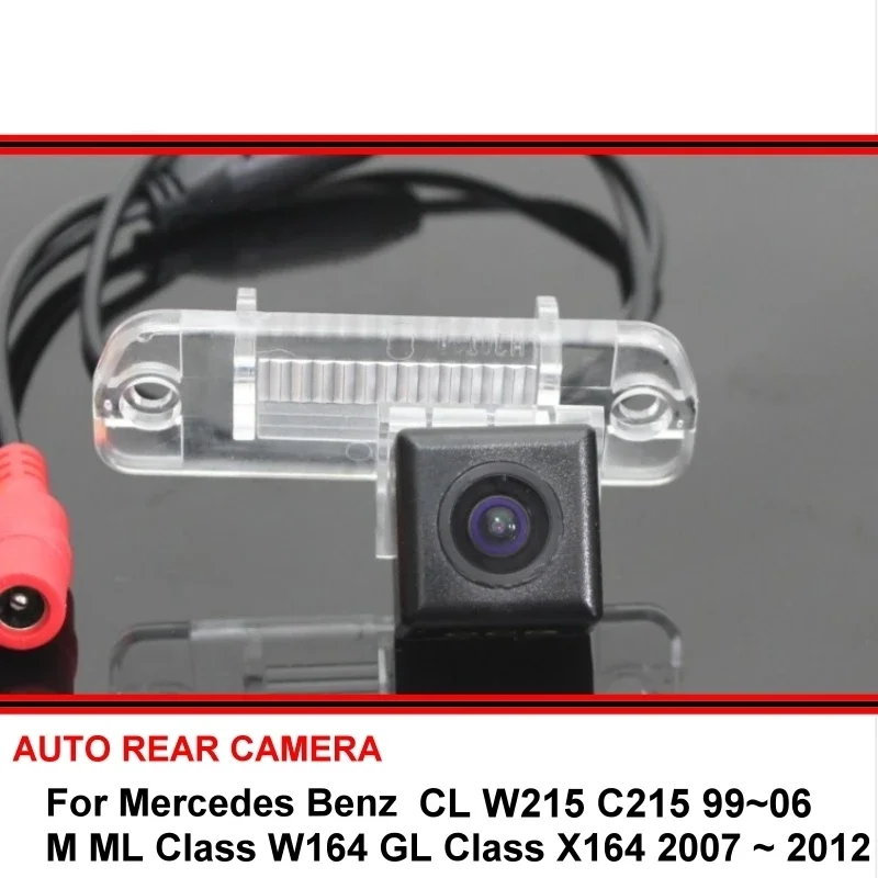 For Mercedes Benz M ML W164 GL X164 CL W215 C215 SONY Night Vision Car Reverse Backup Rearview Parking Rear View Camera HD CCD