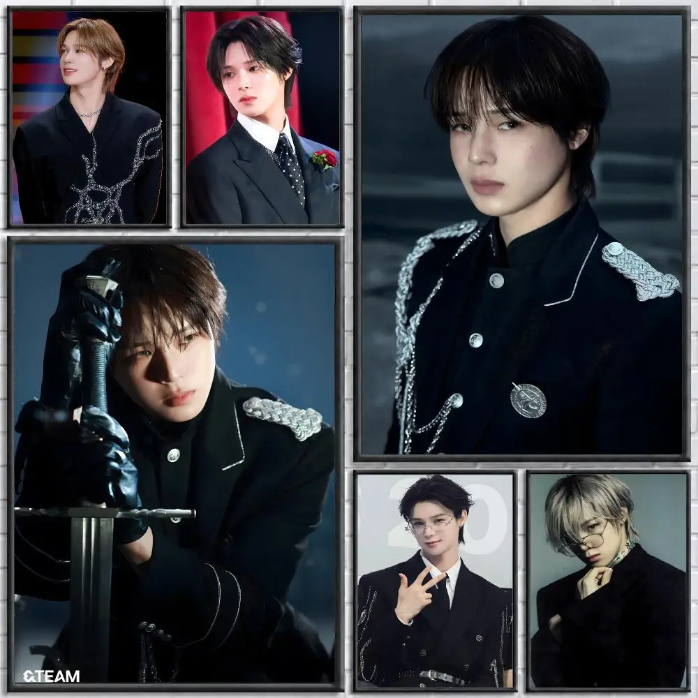Actor Koga Yuta Poster Self-adhesive Art Waterproof Paper Sticker Coffee House Bar Room Wall Decor