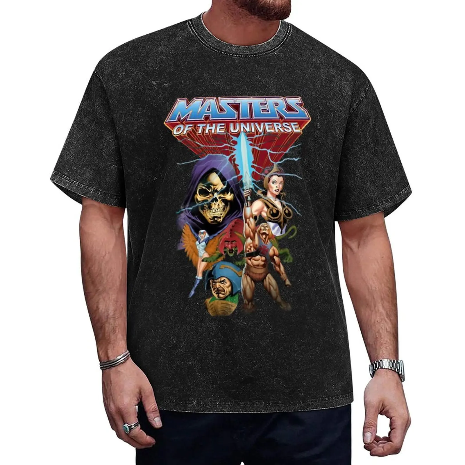 

Masters of the Universe T-Shirt customizeds basketball graphic tees custom shirt Men's t shirts