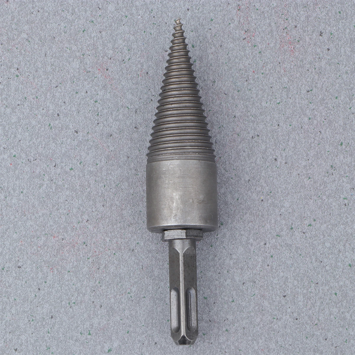 

Wood Chopping Bit Splitting Drill Hammer Outdoor Log Firewood Heavy Duty Steel Forging Long Life Anti Slip Groove Hard Soft Wood