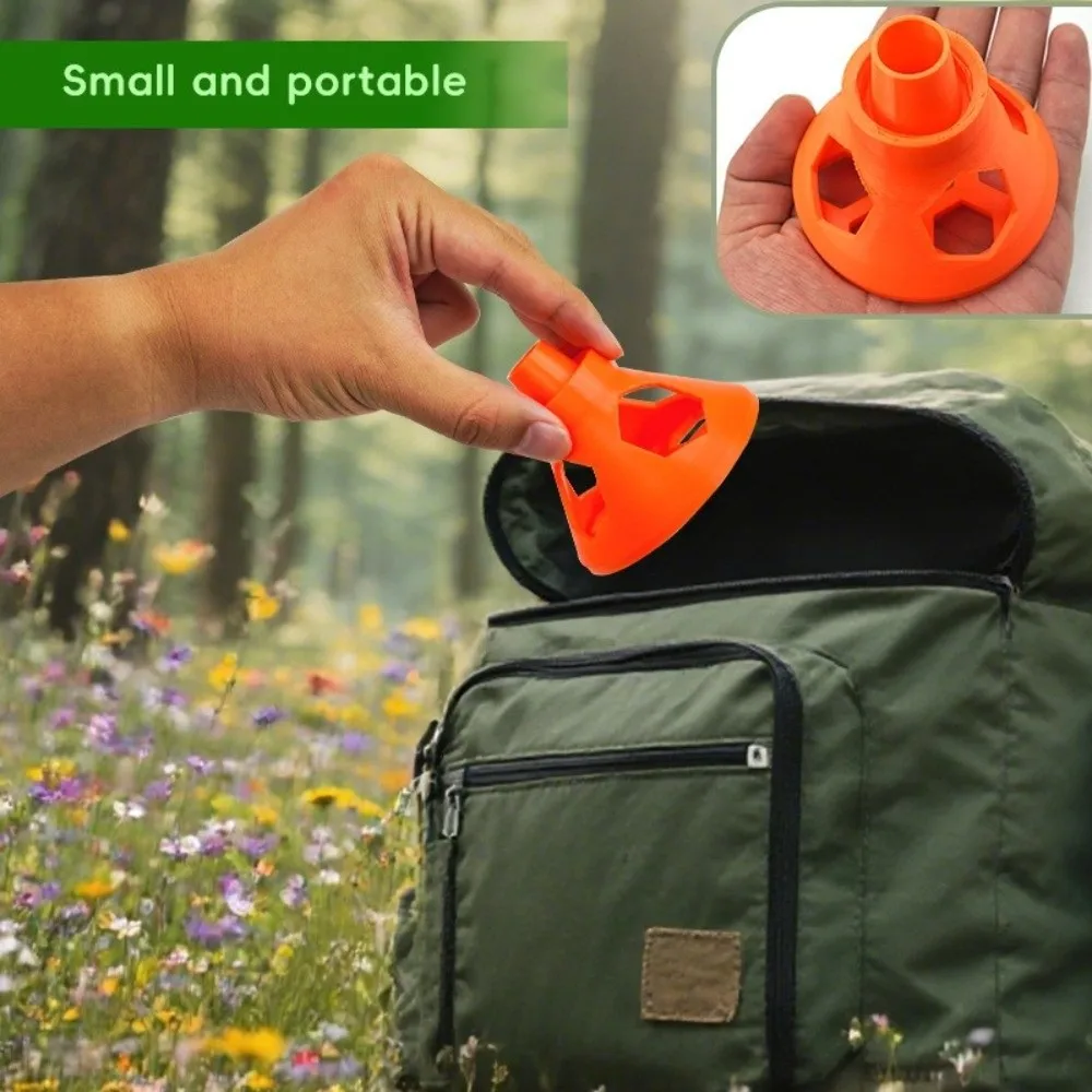 2pcs Garden Supplies Plastic Bee Catcher Multi Holes Reusable Fruit Fly Trap Spiral Interface Pest Control Tool Patio