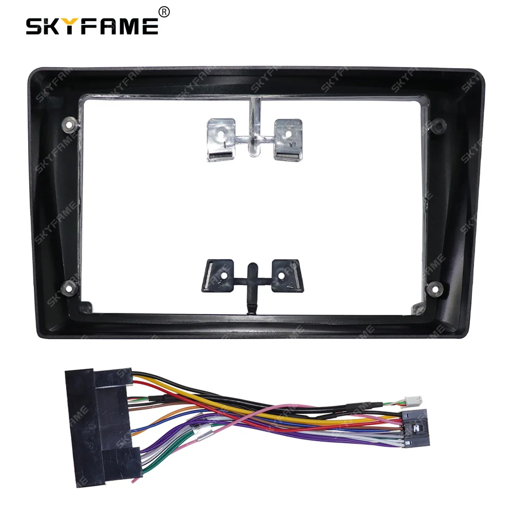 SKYFAME Auto Frame Fascia Adapter Android Radio Dash Fitting Panel Kit Voor Hyundai i40
