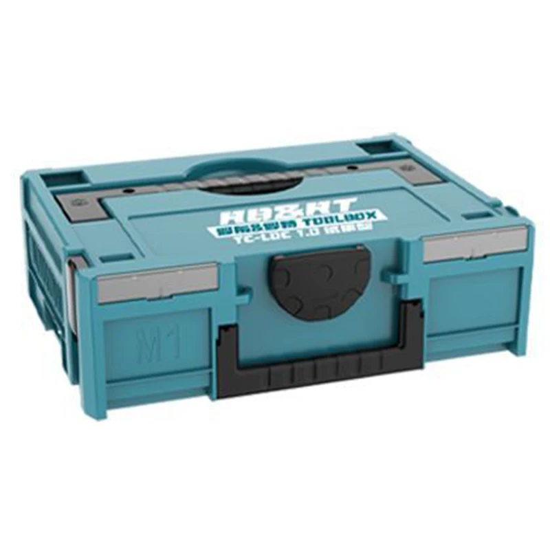 Stackable Toolbox Multifunction Parts Storage Box Professional Waterproof Car Mechanic Tool Storage Case Hardware Tool Organizer