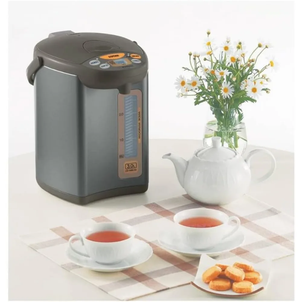 

Zojirushi CD-WCC30(101 oz, Silver Dark Brown) Micom Water Boiler and Warmer