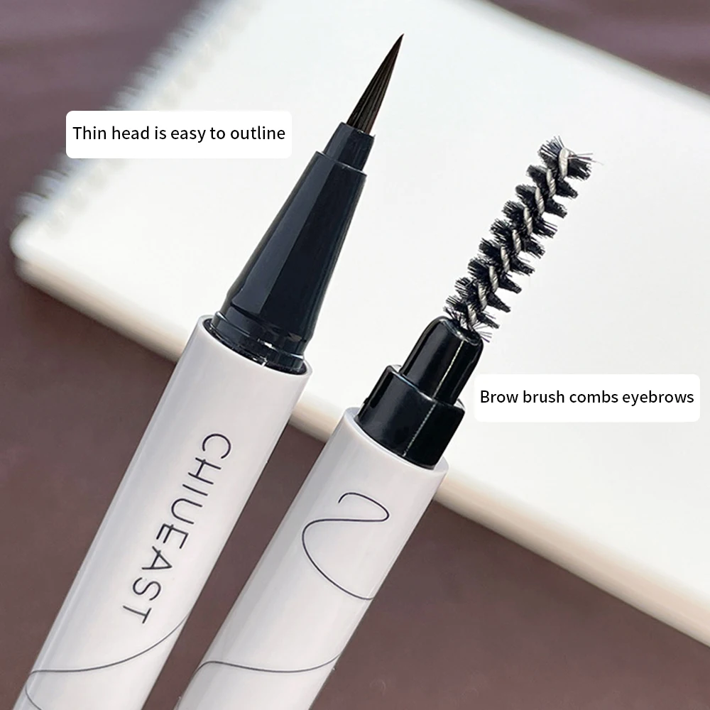 Ultra-fine Eyebrow Pencil Outline Shadow Lying Silkworm Eyeliner Waterproof Non-smudge Lasting Colorfast Liquid Eyebrow Pencil