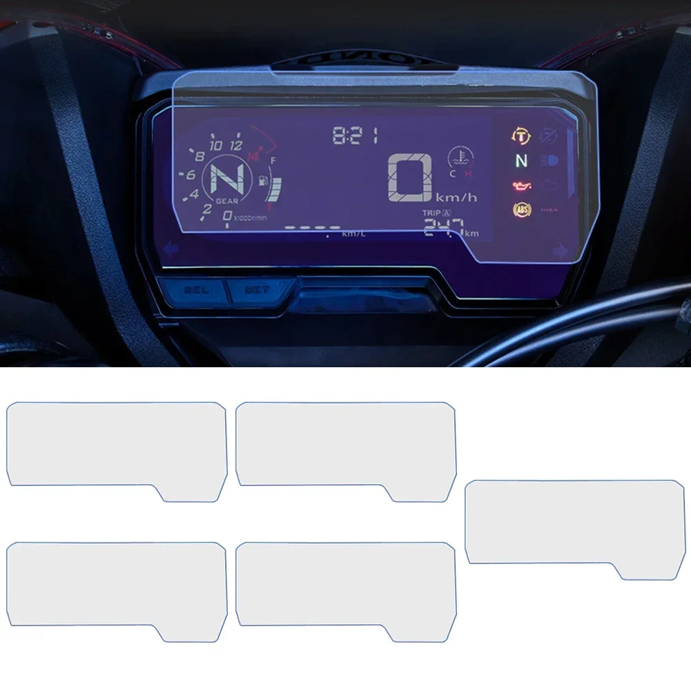 

5 шт. мотоциклетная пленка для инструментов для Honda CB400X CB500F CB500X CB650R CBR500R CBR650R, защитная пленка от царапин, детали мотоцикла