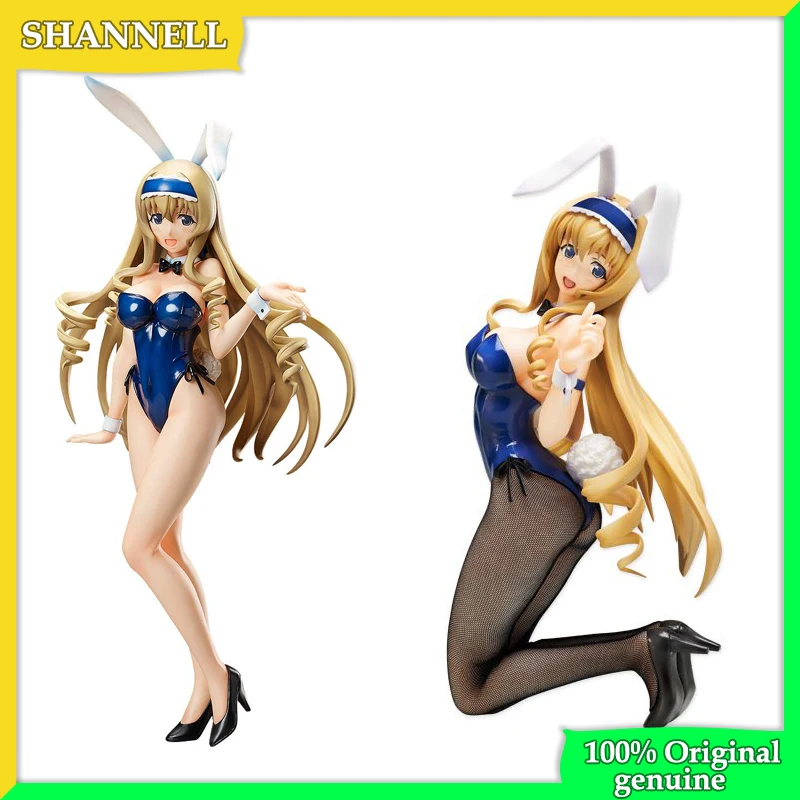 

Infinite Stratos Cecilia Alcott Bunny Girl 100% Original genuine PVC Action Figure Anime Figure Model Toys Figure Collection