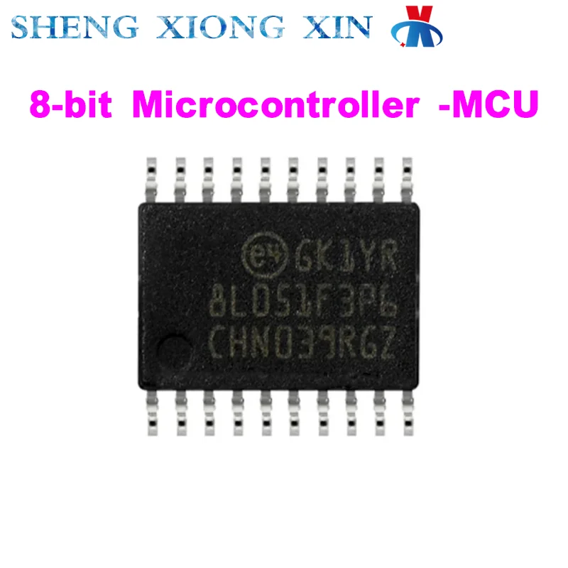 

5pcs/Lot 100% New STM8L051F3P6 TSSOP-20 8-bit Microcontroller -MCU 8L051F3P6 Integrated Circuit