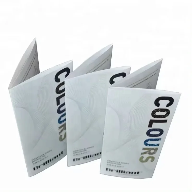 50 0.Zhang.Custom.Professional Catalogs And Brochures Printing Folding Flyer Printing Tri Folded Leaflet Printing Booklet