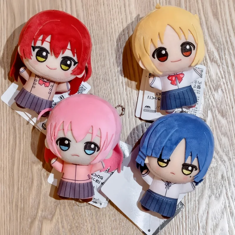 Banpresto Bocchi The Rock Chimi Plush Mascot Set Anime Character Soft Strap Pendant Collectible Christmas Gift Toy