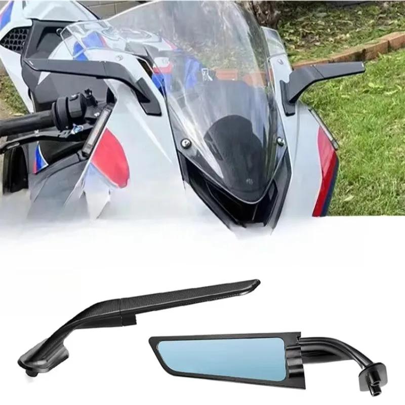 

2025 New Style Motorcycle Fixed Wind Wing Rearview Mirror Wind Knife For S1000RR 2009-2023