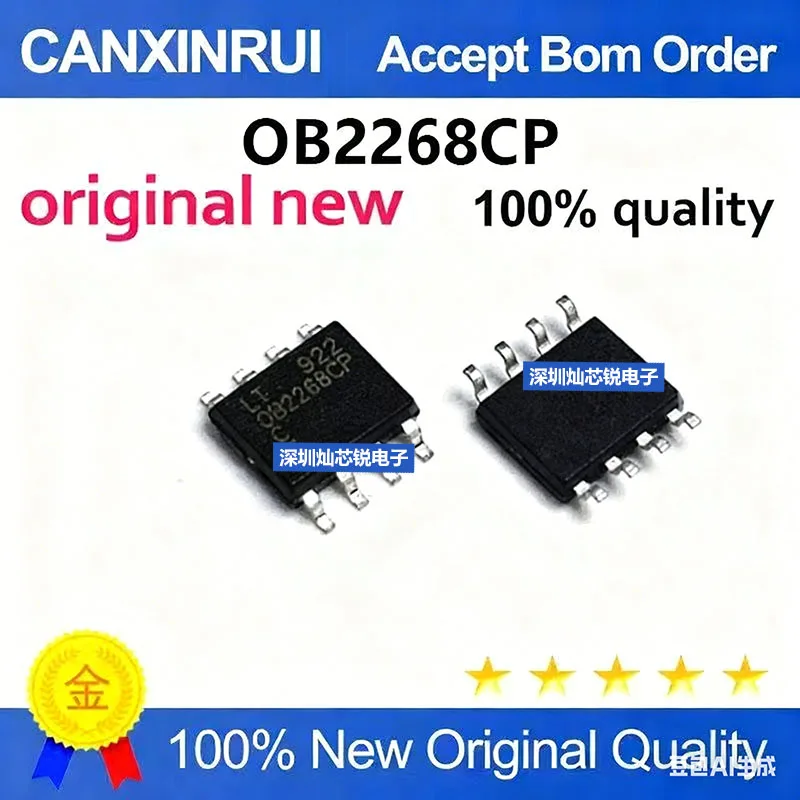 (5-100pieces)Brand new original OB2268CP OB2268 SMD SOP8 LCD power management integrated chip