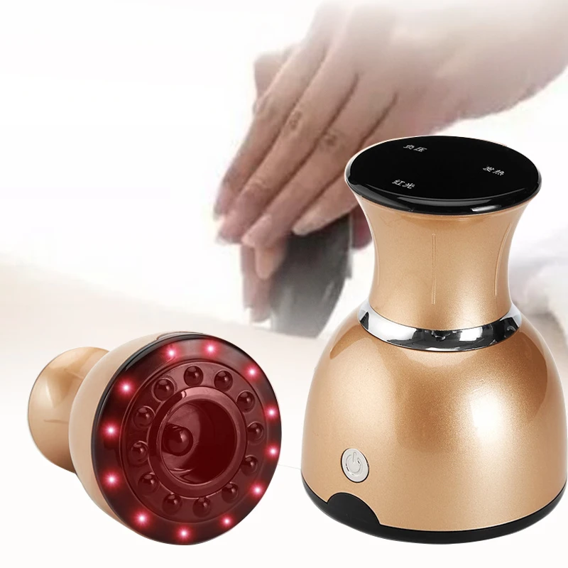 

Cupping Scraping Massager Electric Heating Stimulate Acupoint Detoxification Beauty Fat Burner Body Massage for Back Health Care