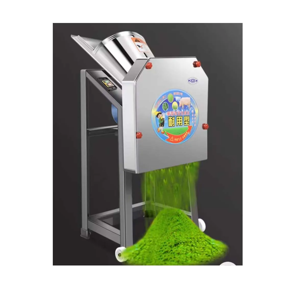 

Small Household Electric Grass Cutter Feed Crusher Chopping Grass Cutter Small Straw Chopping Chaff Cutter Grass Chopper