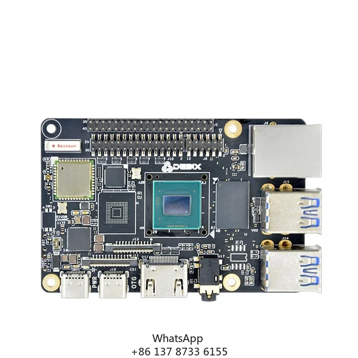 

Quad-Core ARM 2.3TOPS NPU 2GB Memory 32GB Storage TSN Ethernet Industrial Single Board Computer For Smart Factory Machine Vision