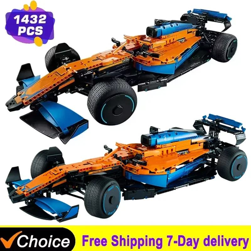 

New 1432PCS 42141 Technical F1 W14 E Performance Building Blocks Model Car Assembled MOC DIY Vehicle Sports Car Adults Toy Gifts
