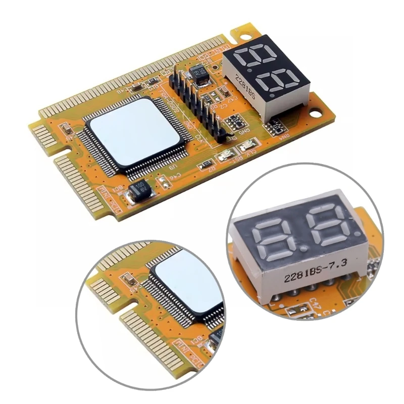 Анализатор ноутбука PCI PCIE LPC тестер диагностическая пост-тестовая карта быстрая и точная диагностическая карта для