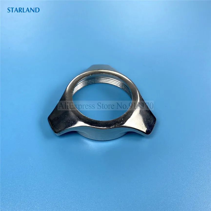 1 Triangle Shaped Clamp Nut Stainless Steel Sausage Stuffer Churros Machine Inner Diameter 54mm Fitting Of Sausage Filler