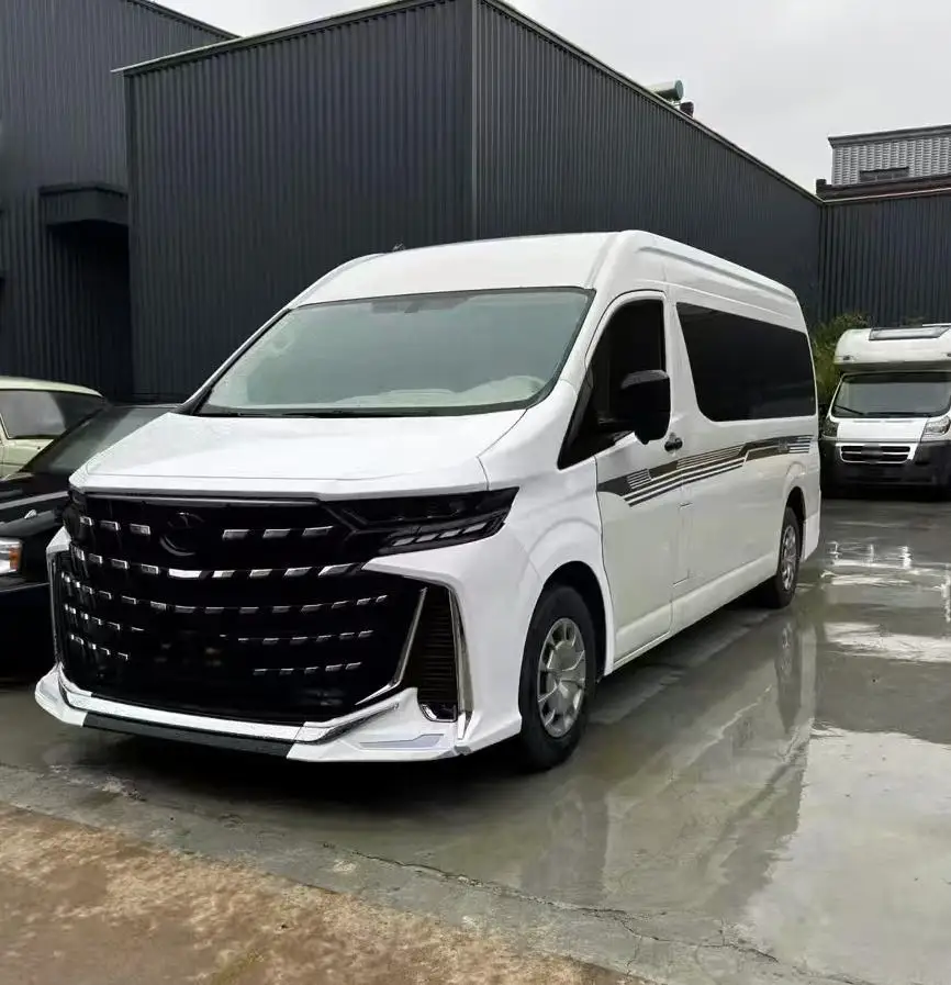 

Factory Hot Selling New Arrival 2025 for Toyo-ta Super Granace Premium Hiace 2019-2022 Upgrade to Alphard 40 Style Front and Rea