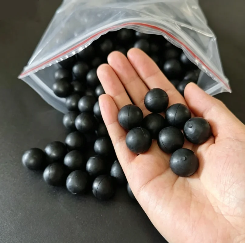 Black Solid Rubber Ball 2mm 3mm 4mm 5mm 6mm 8mm 10mm ~120mm Oil Resistant High Elastic Seal for Industrial DIY Toy Gun Slingshot