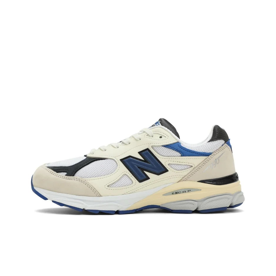 

New Balance NB 990 V3 Текстиль Кожа Низкий Верх Повседневные Городские Коммутатор Беговые Кроссовки Унисекс M990WB3