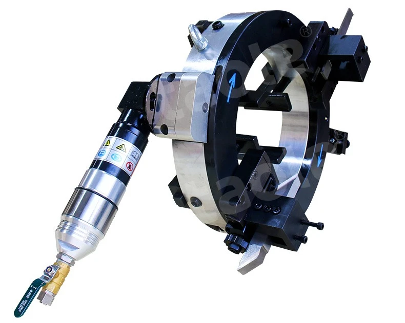 Round pipe bevel machine OCE/OCP-230 external clamp pipe cutting bevel machine