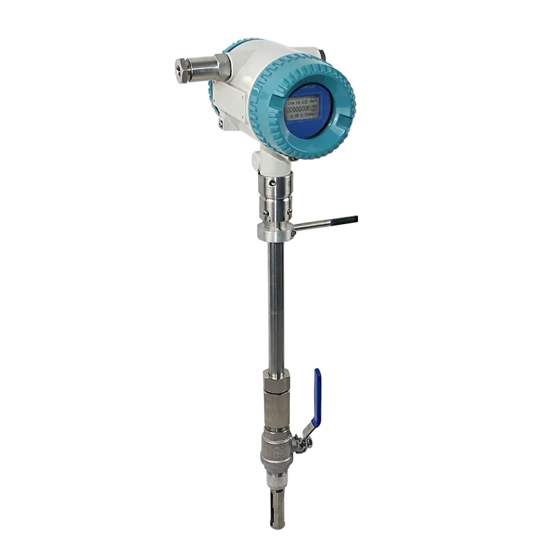 

Insertion connect MODBUS thermal mass flowmeters