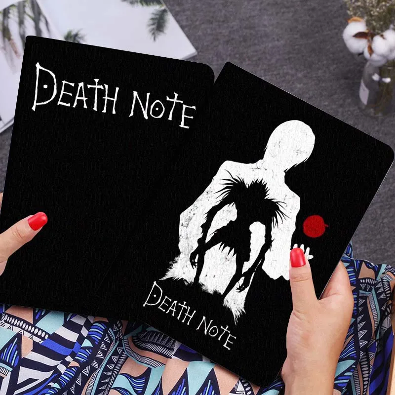 

Cool Art Death Note Anime Gift Tablet Case For Huawei Honor MatePad MediaPad Air 5 6 7 11 V6 V7 V8 V9 X9 X8 T10 T10s C5e T5