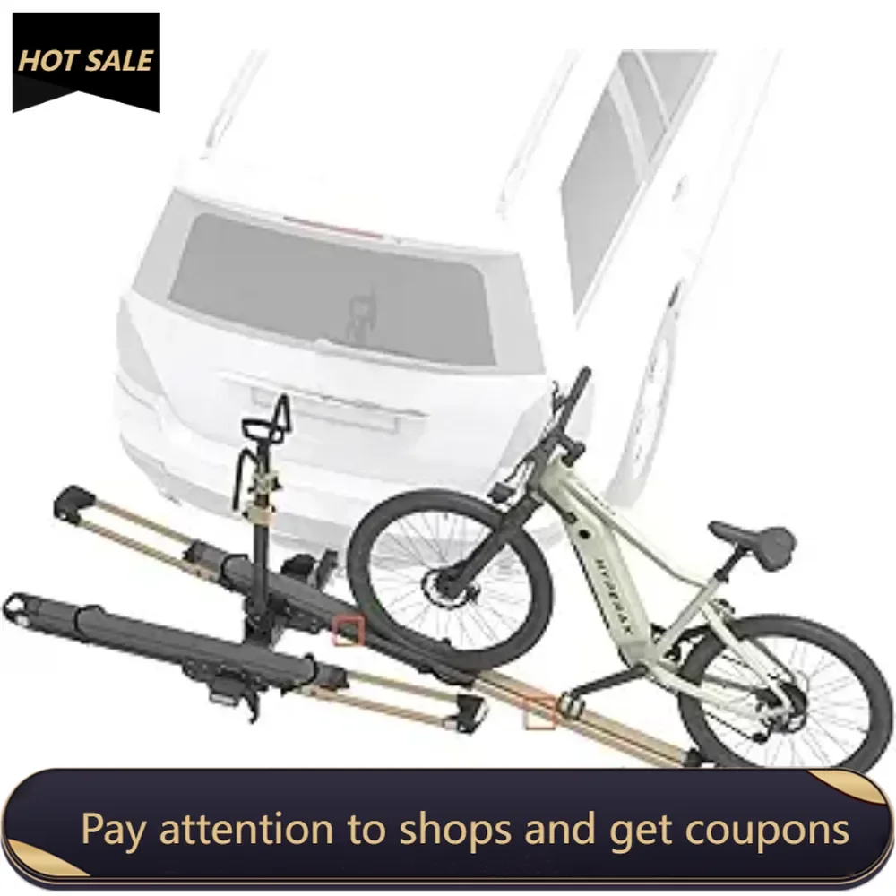 Volt Lift SP -E Bike Hitch Mount Platform Style 2 Bikes Carrier, Tilting e-Bike Rack for Hitch Fits Up to 2 * 80 lbs Bike