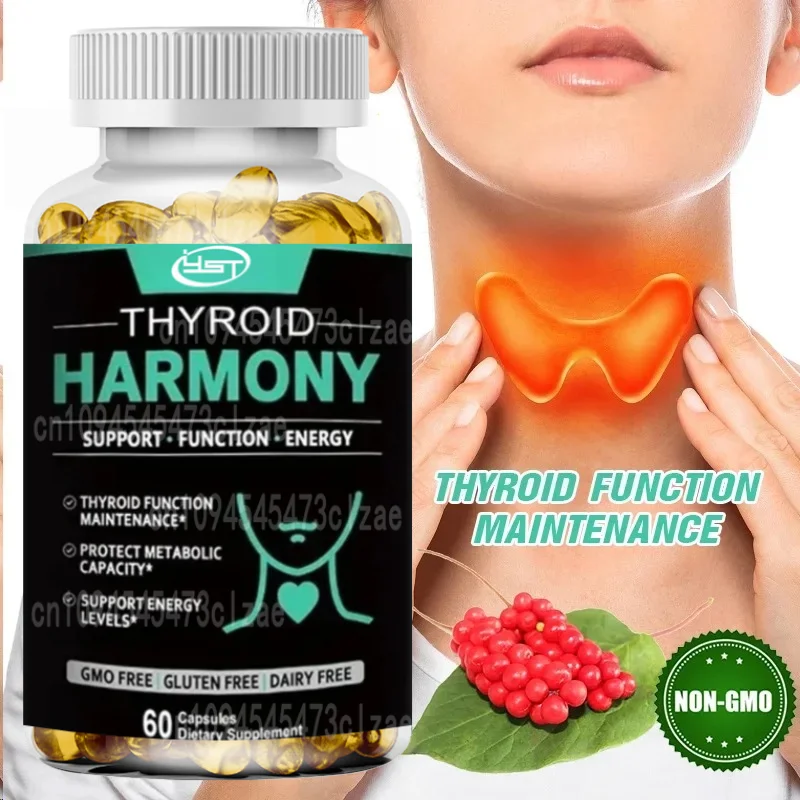 Thyroid Support Capsules - Supports Thyroid , Metabolic Capacity, Supports Energy Levels
