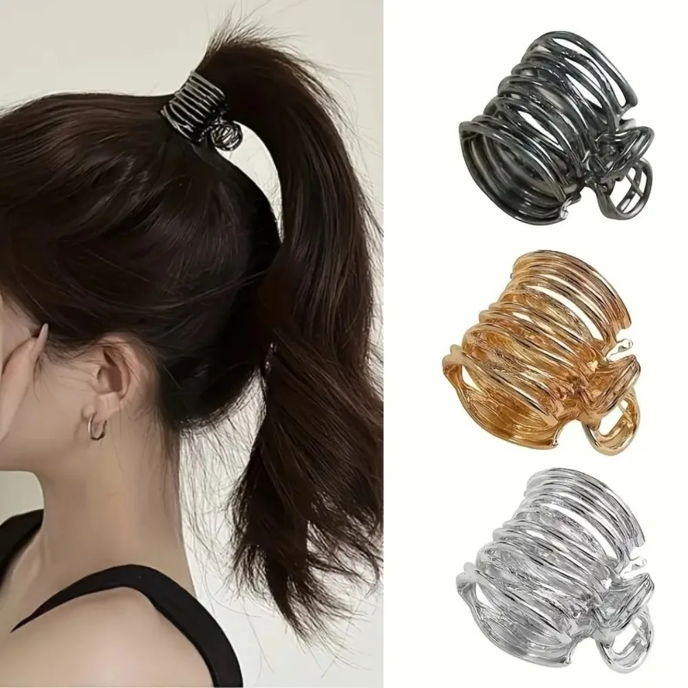 

Fashion Gold Color Hollow Geometric Hair Clips Metal Hair Claw Cross Hairclip Headband Hairpin Hair Crab Women Hair Accessories