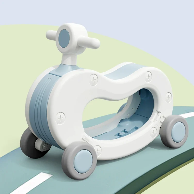 Vehículos de paseo, juguetes de interior multifunción para niños, columpio de caballo mecedora 2 en 1, coche de juguete deslizante para niños, regalos de navidad