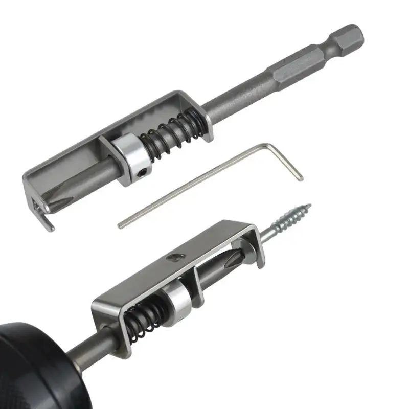 Spring Screw Support Tip Wear-Resistant Universal Retaining Tool Positioning Bit For Mechanics Electricians