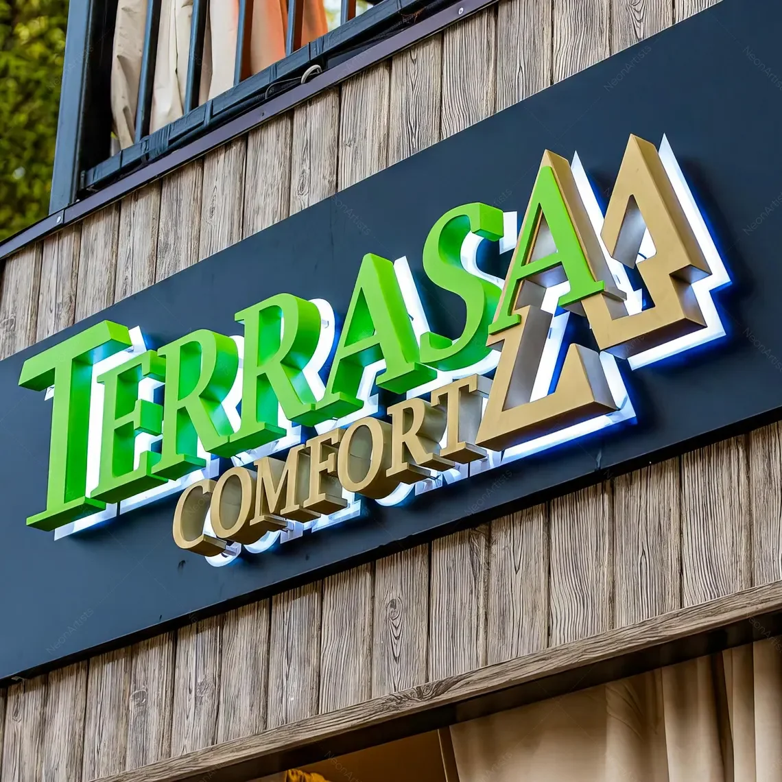 

Custom Metal Backlit Sign RGB Stainless Steel Luminous Letters Outside Indoor Company Store Logo Wall Decor Illuminated Signage