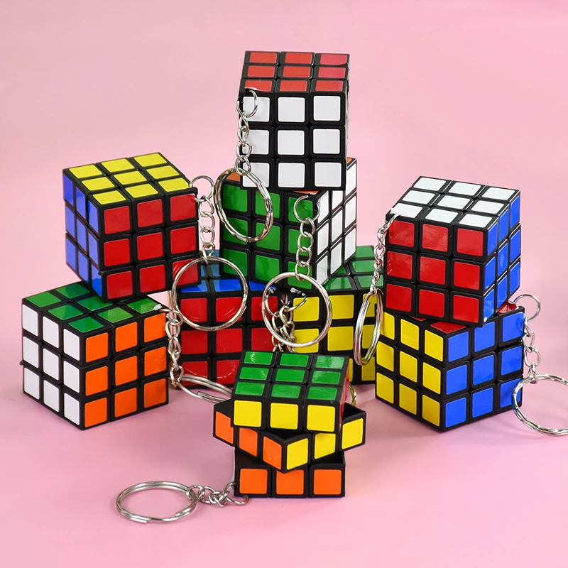 5/10Pc Mini 3cm Magic Cube Children Educational Toy Kindergarten Prize Kids Birthday Party Favors Goodie Bag Pinata Fillers Gift