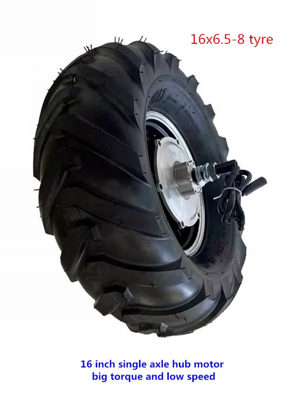 16 inch tyre 4 drive system,brushless gear low speed hub motor for Electric handcarts and electric agricultural vehicles phub-cc