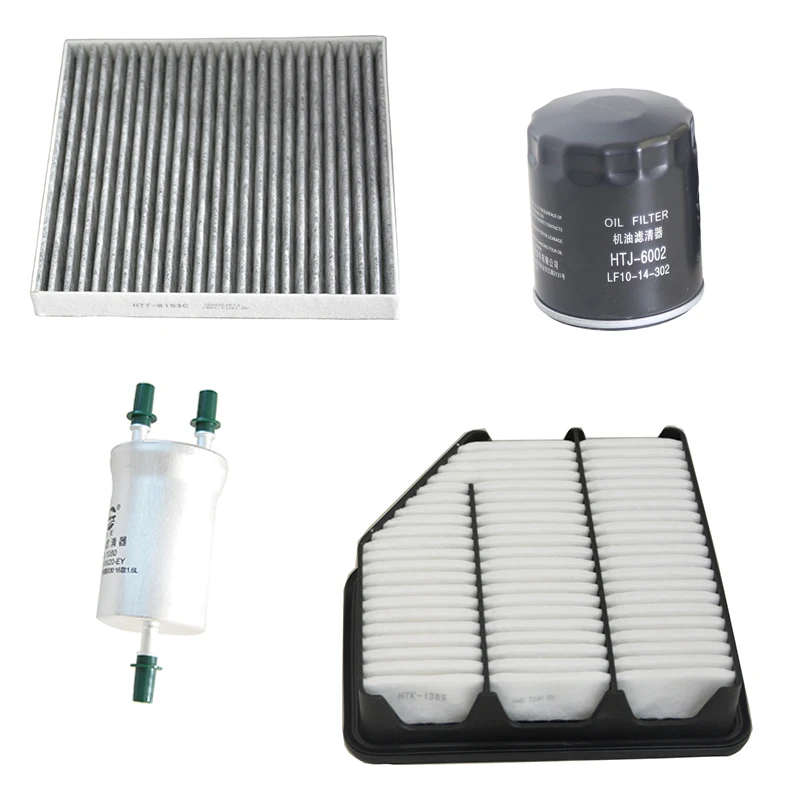 4PCS Cabin Air Fuel Oil Filters Set For BESTUNE T77 1.2 230TID 1.5 280TID 2018- 1250507 1109160FL 1EA061P11 1105020EY LF1014302