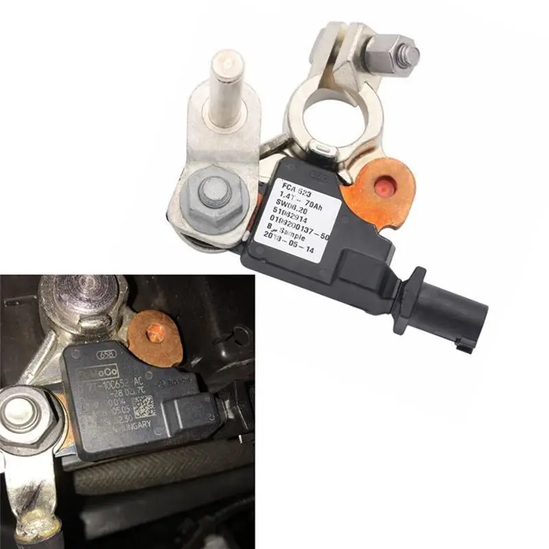 #46Z Battery status monitoring sensor,4692269AI Battery Sensor for 2011-2020 Jeep Wrangler Dodge Chrysler (Black)