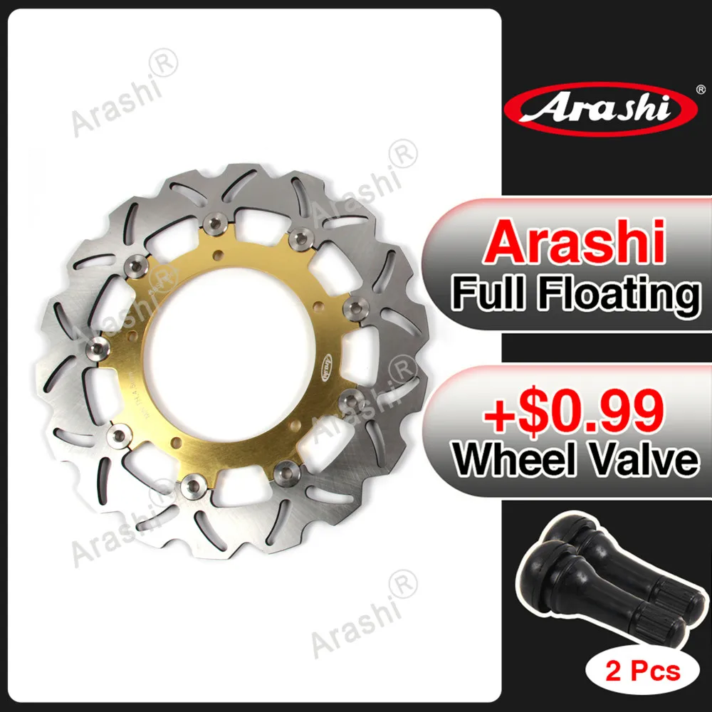 

Arashi Motorcycle CNC Floating Front Brake Disk Disc Rotors For YAMAHA YZF-R6 YZFR6/MT-03 600/ MT-09 MT09 SP ABS MT 09 TRACER