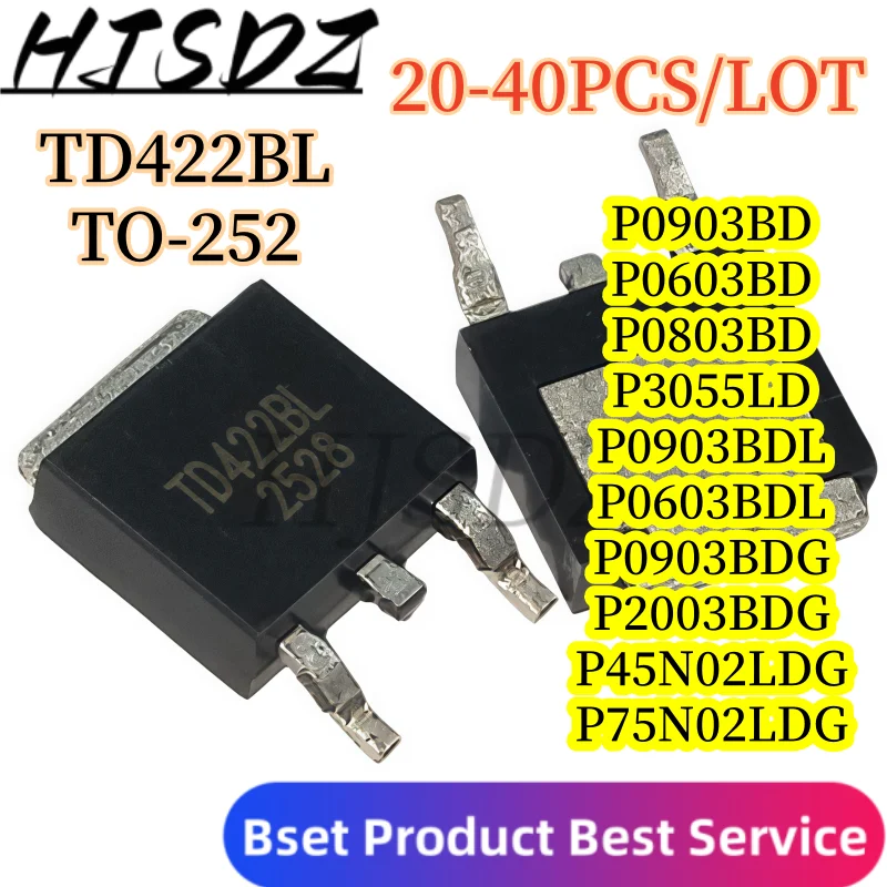 20-40PCS/LOT】Low Voltage N-Channel TD422BL P3055LD P0603B P0803BD P0903BD P0603BDL P0903BDL P0903BDG P20BDG P45N02LDG P75N02LDG