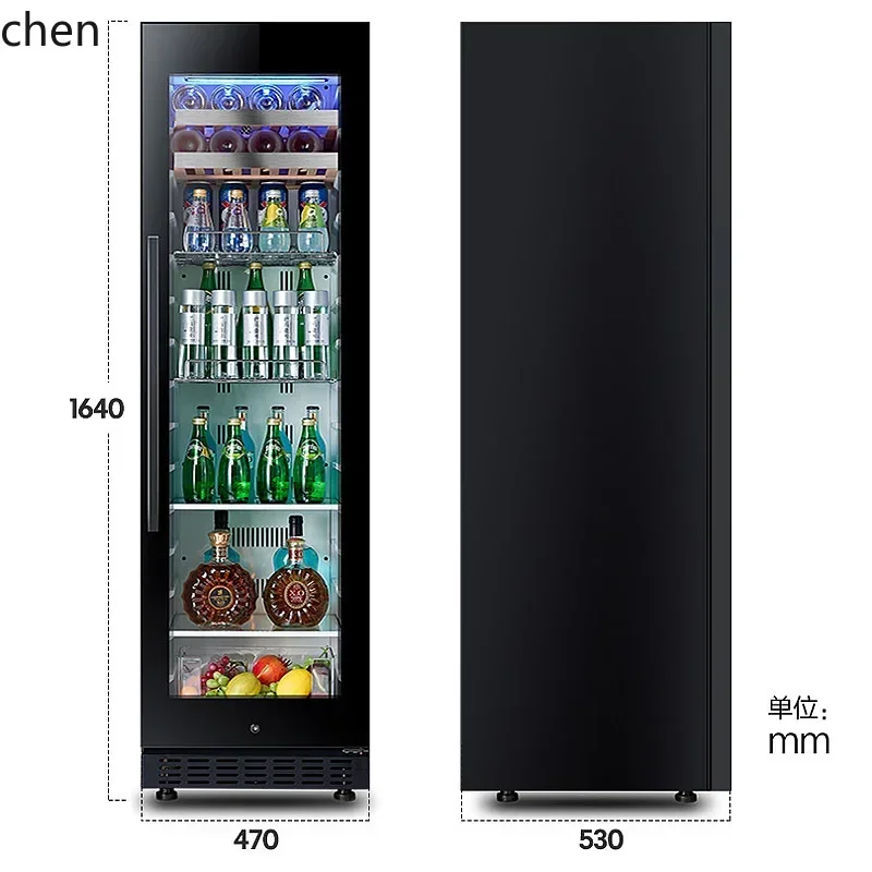 

constant temperature ice wine cabinet red wine cabinet home living room office embedded fresh-keeping refrigerator freezer