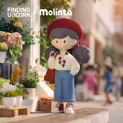 Finding Unicorn Molinta Retro Girls Series Blind Box Action Figures Mystery Christmas Gift Kid Toy