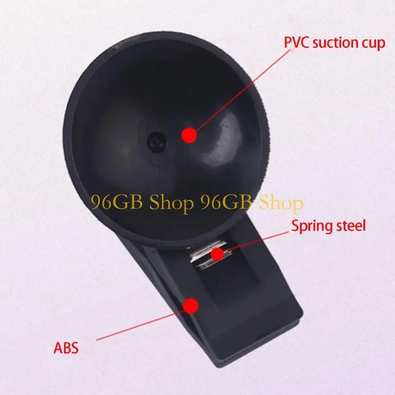 96GB Car Suction Cup Clip Holds Glasses Cards And Sunshade Securely On Smooth Surfaces