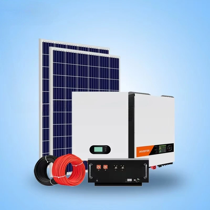 Off Grid Solar Energy System 6 KW Battery Energy Storage Lithium Phosphate Battery